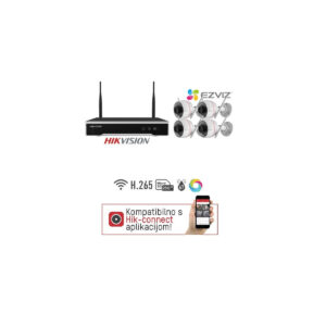 Video komplet 4MP 4 kamere Ezviz WiFi ColorVu - Slika 1